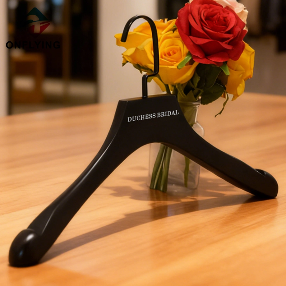 Custom Coat Wooden Hanger Supplier