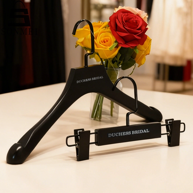 Wooden Wedding Dress Hangers Factory