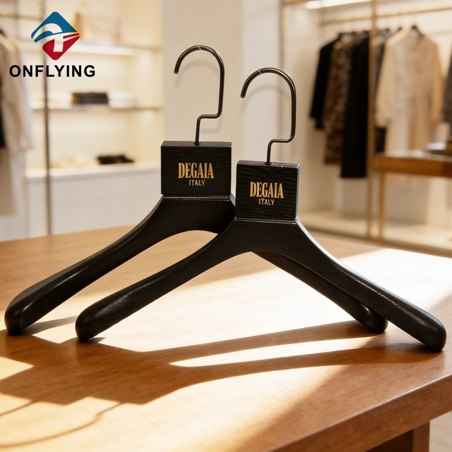 Wooden Coat Hangers Set Manufacturer