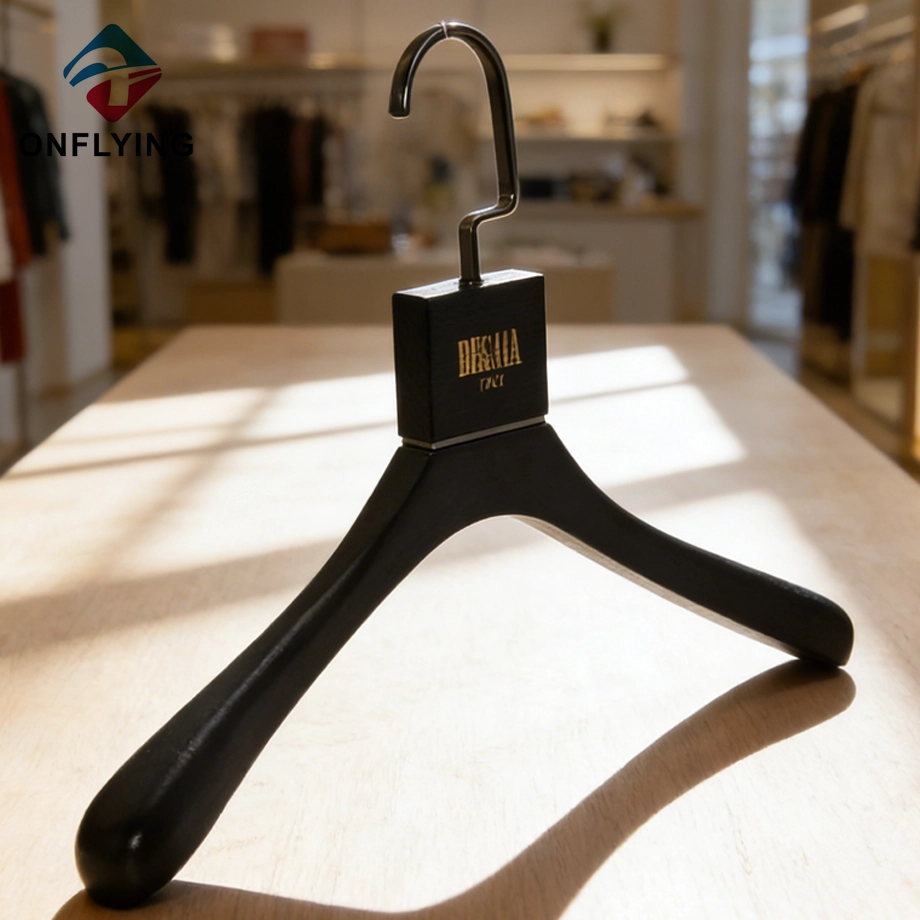 Ashtree Wooden Coat Hangers Set Manufacturer