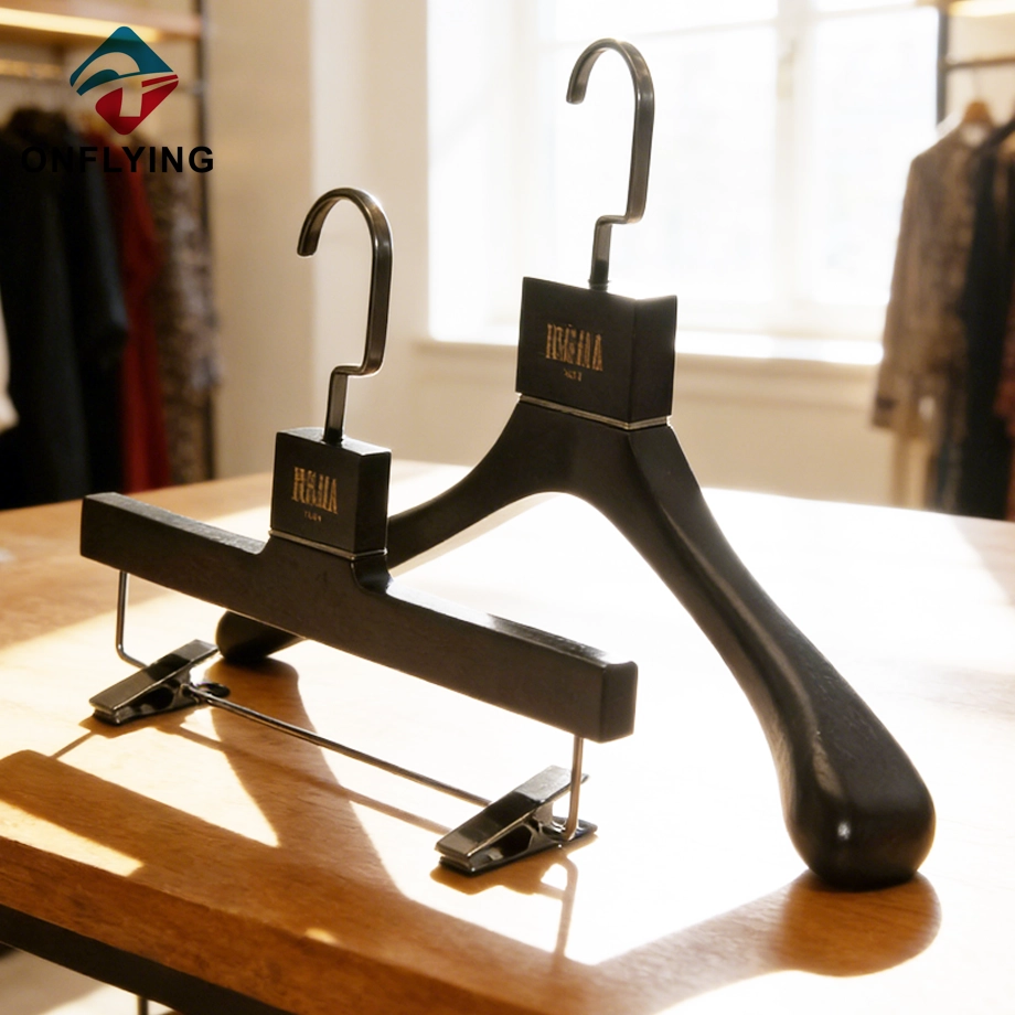 Ashtree Custom Wooden Pants Hangers Manufacturer
