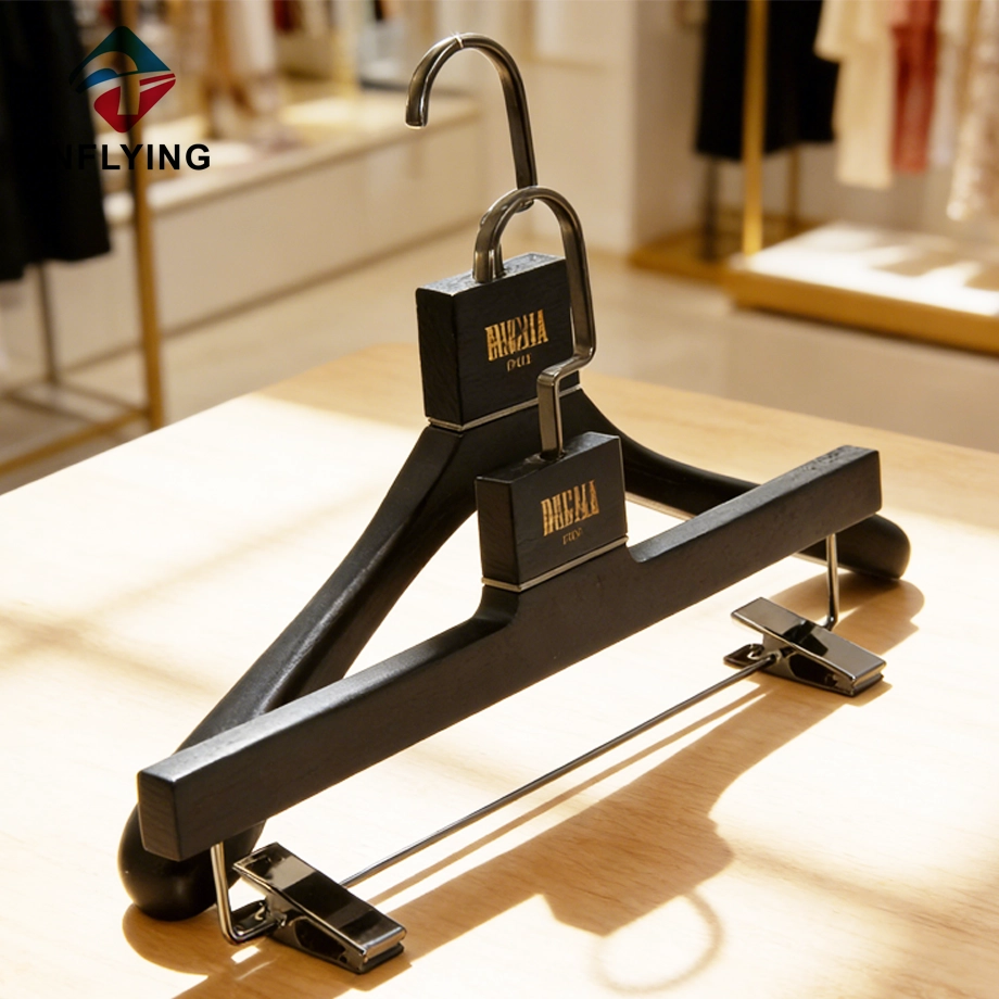 Custom Wooden Pants Hangers Supplier