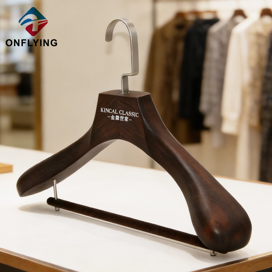 Clothes Luxury Wooden Hanger Manufacturer