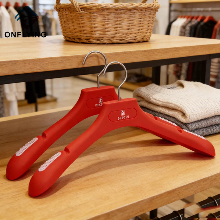 Red Plastic Bridal Hangerst Factory