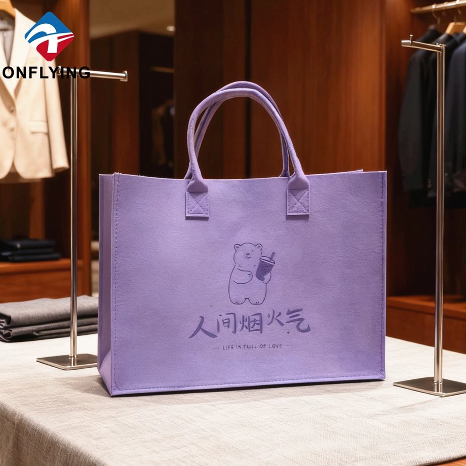Felt Tote Bags Wholesale factory