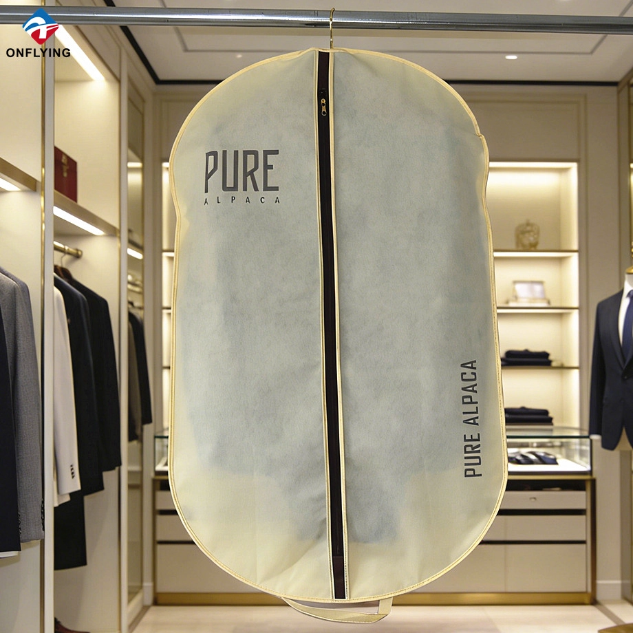 China Practical Custom Sizes Hot Style Packing Non Woven Suit Bag factory China manufacturer