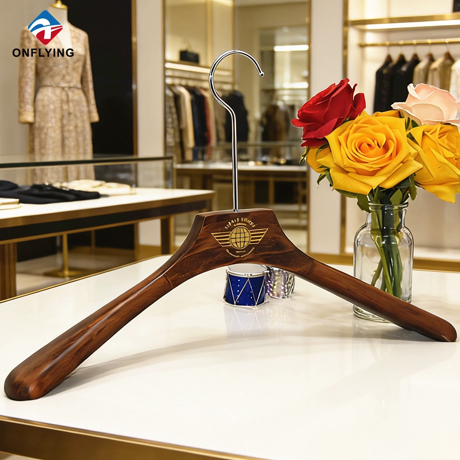 China Wooden Coat Hanger