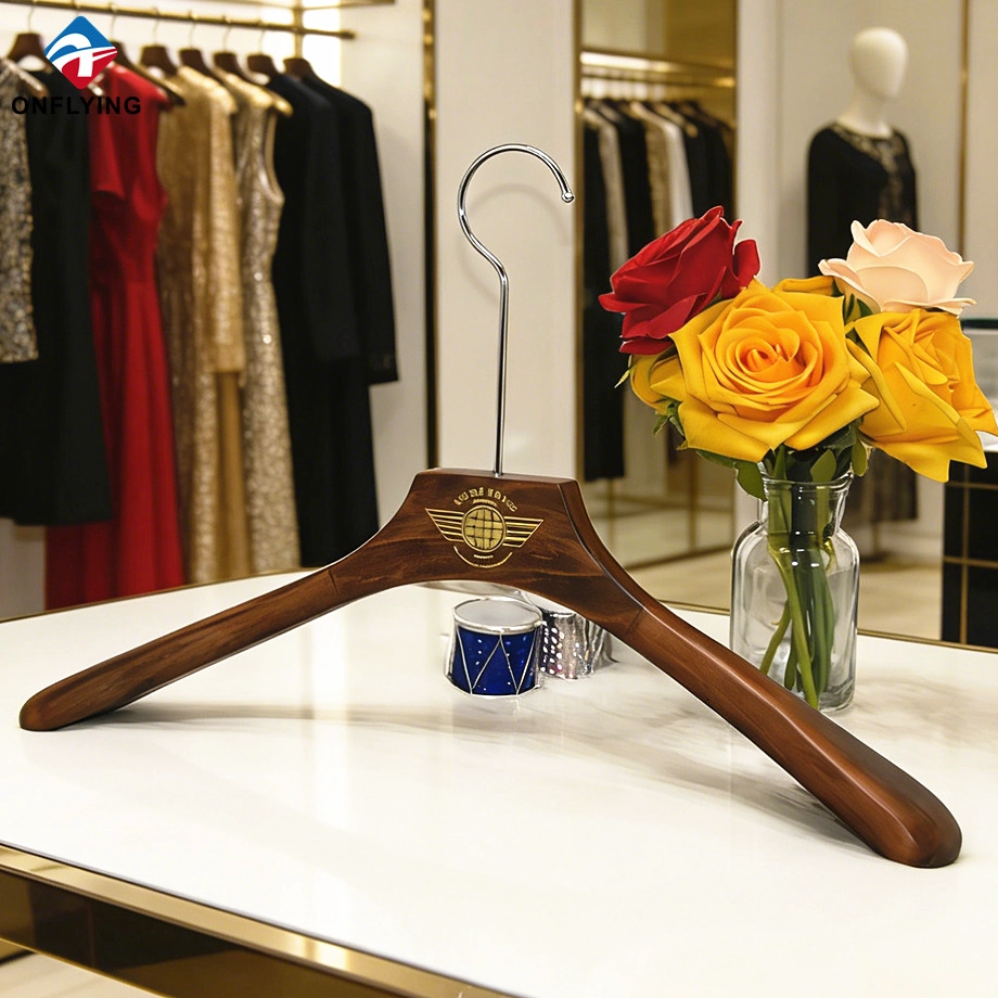 China Wooden Coat Hanger