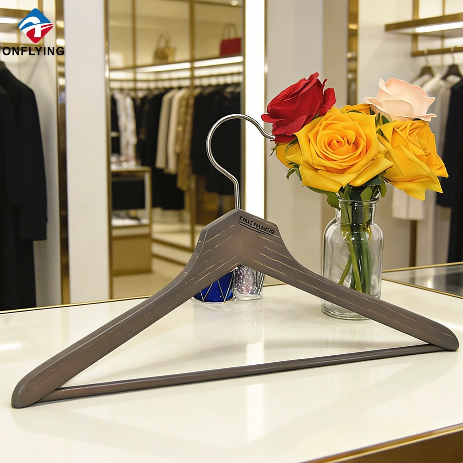 China  Shirt Wooden Hanger