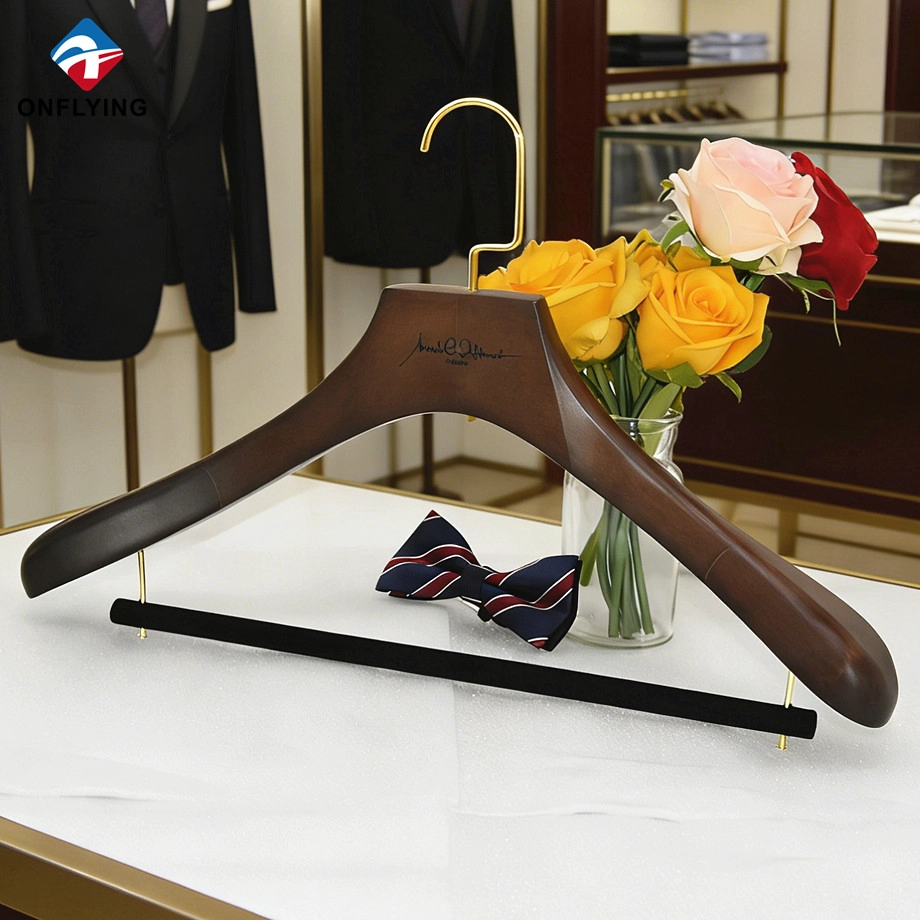 Lotus Wood Suit Hanger manufacturer