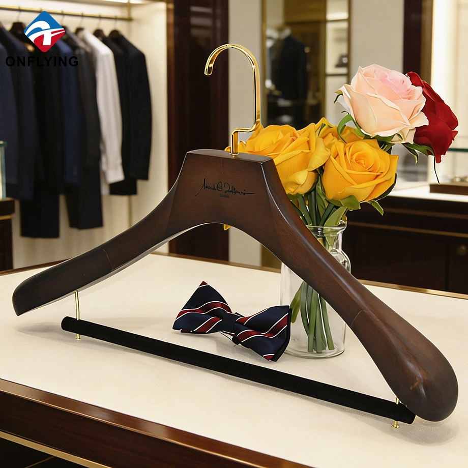 Lotus Wood Suit Hanger manufacturer