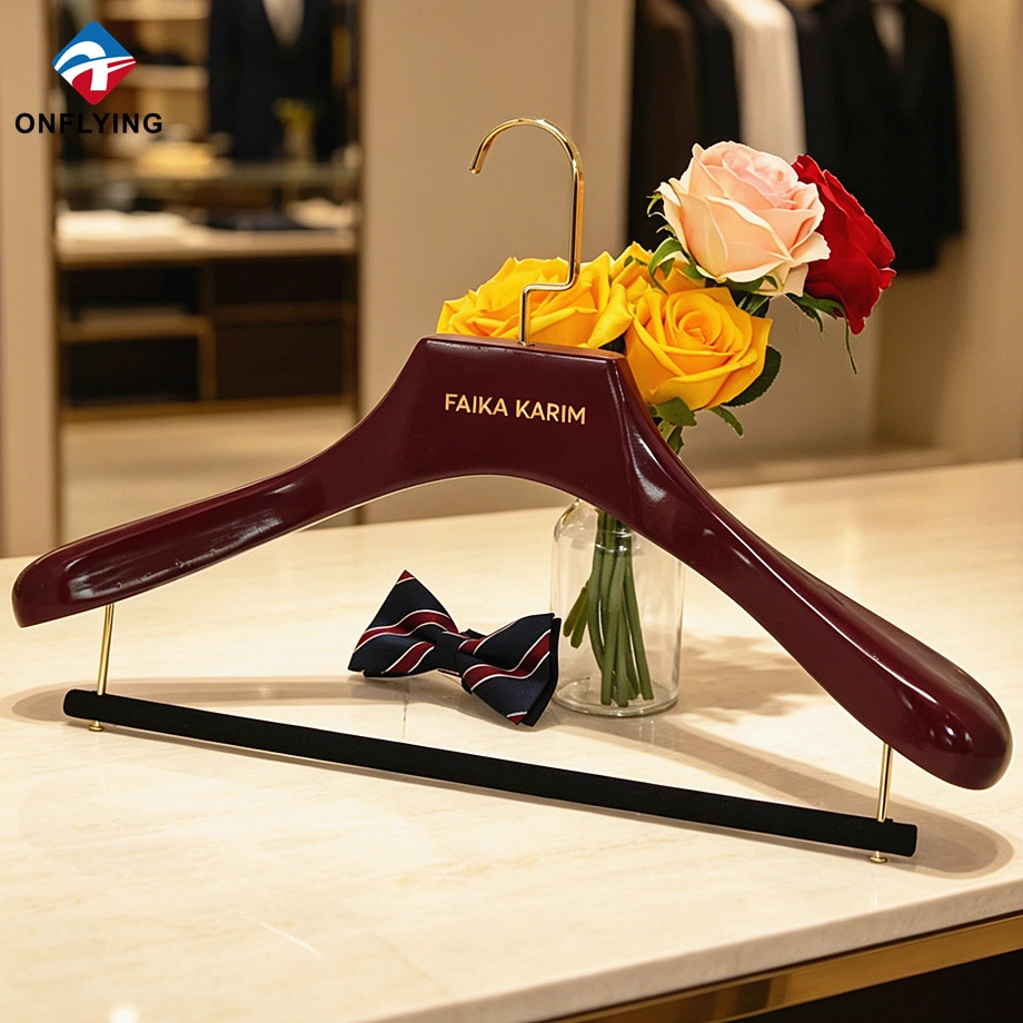 Wood Customized Hanger factory