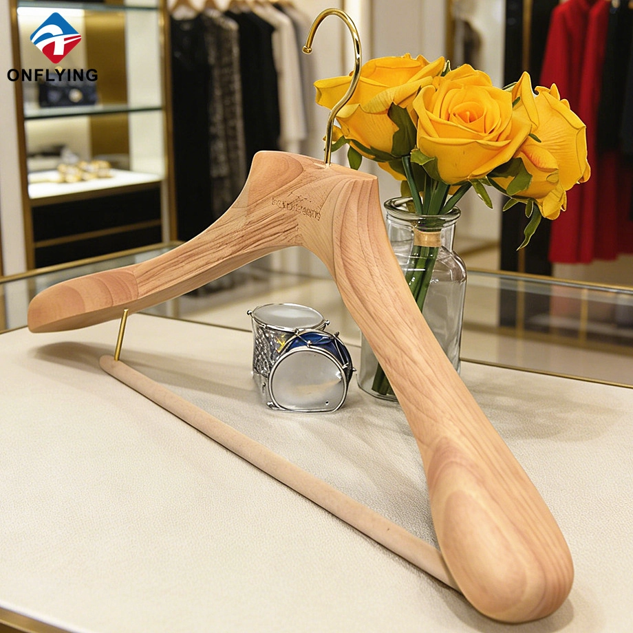 China Oak Suit Wood Hanger