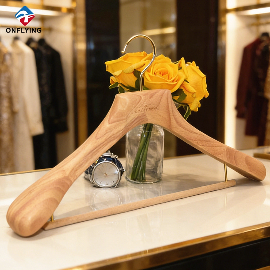 China Oak Suit Wood Hanger