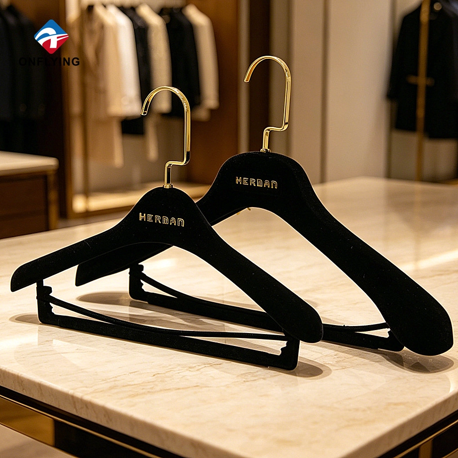 Velvet Clothing Hanger Set manufacturer
