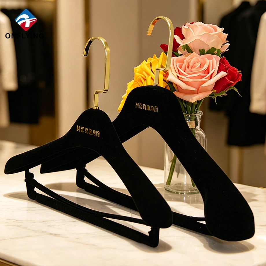 Velvet Clothing Hanger Set manufacturer