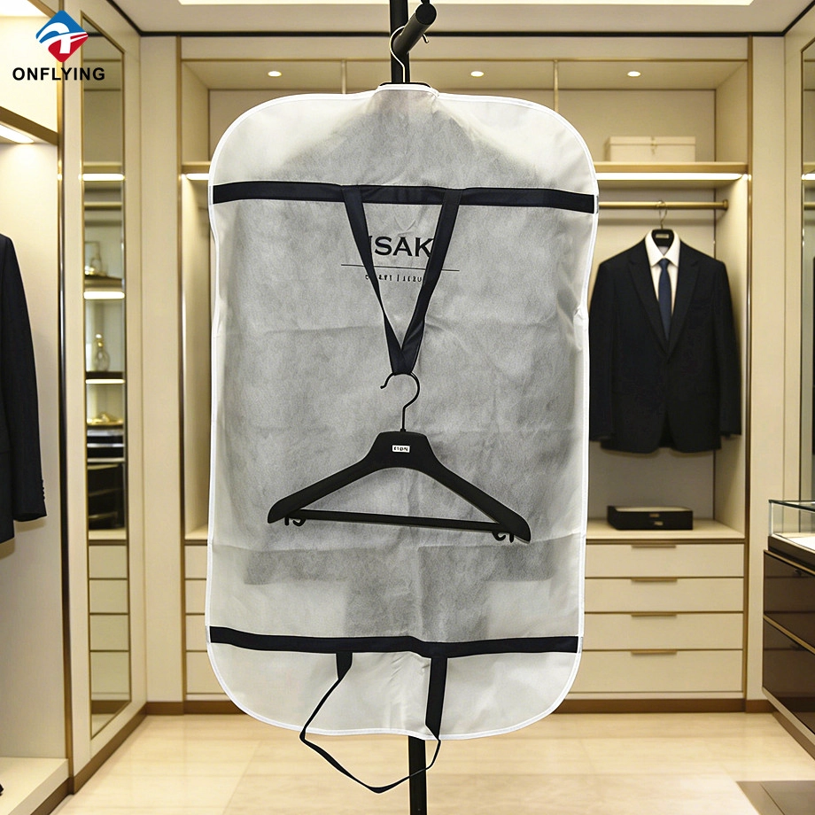 Chine Protection des vêtements respirants délicats Fabricant de couverture d'emballage de costume non tissé blanc Chine fabricant