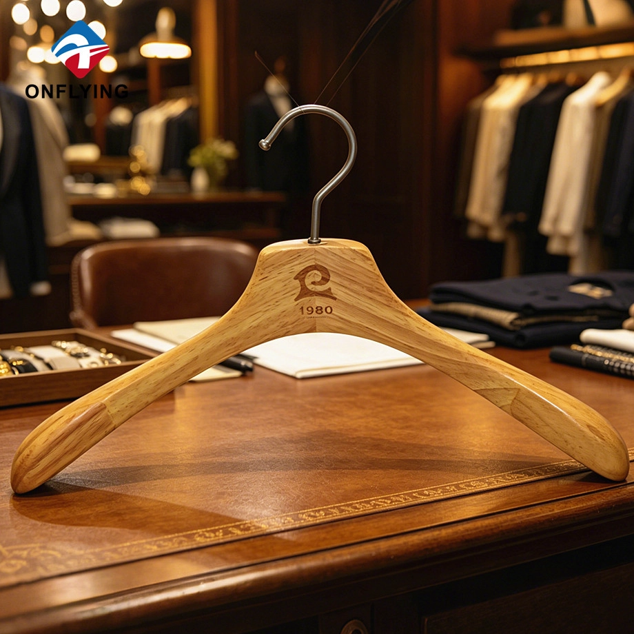 Wooden Coat Jacket Hanger factory