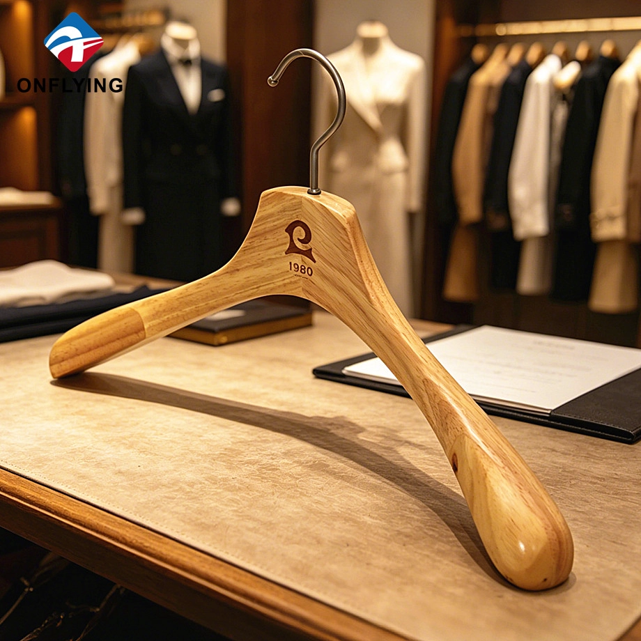 Wooden Coat Jacket Hanger factory