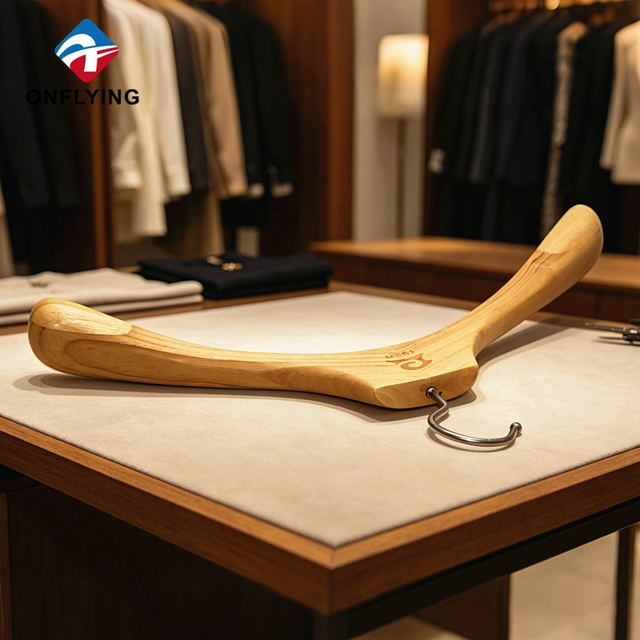 Wooden Coat Jacket Hanger factory