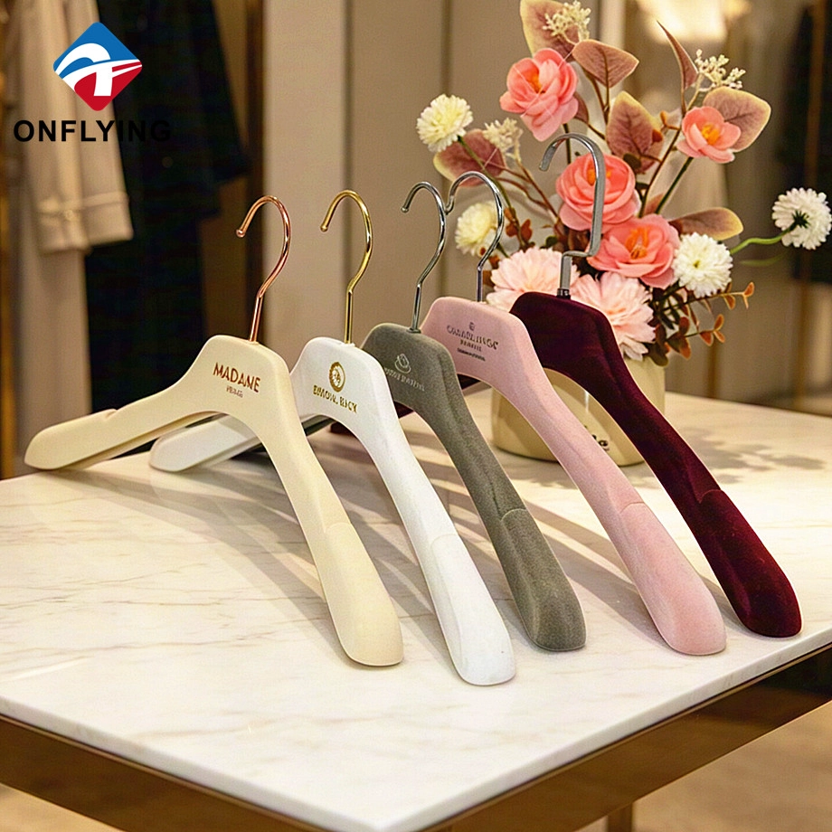 Velvet Flocked Hanger Set manufacturer