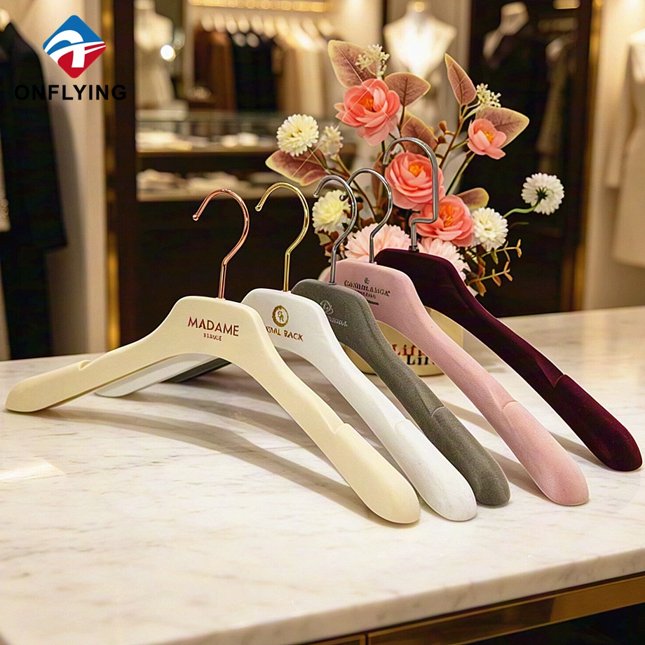 Velvet Flocked Hanger Set manufacturer