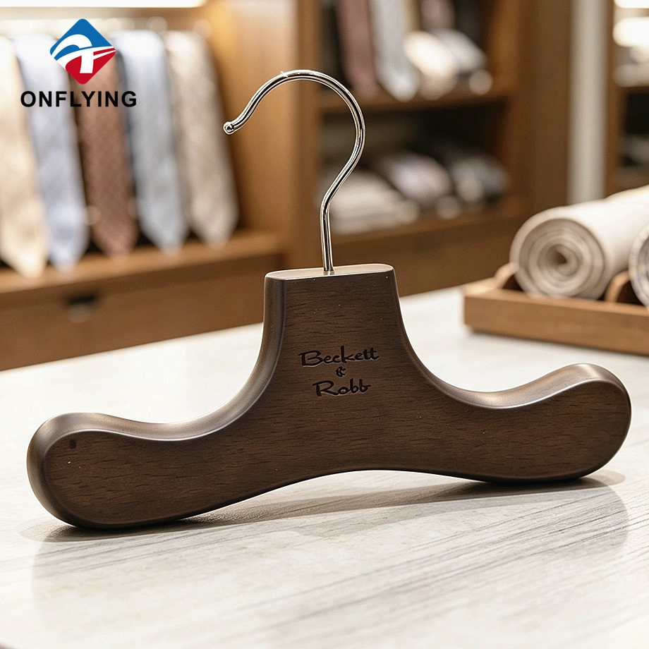 Luxury Wooden Tie Hanger manufacturer