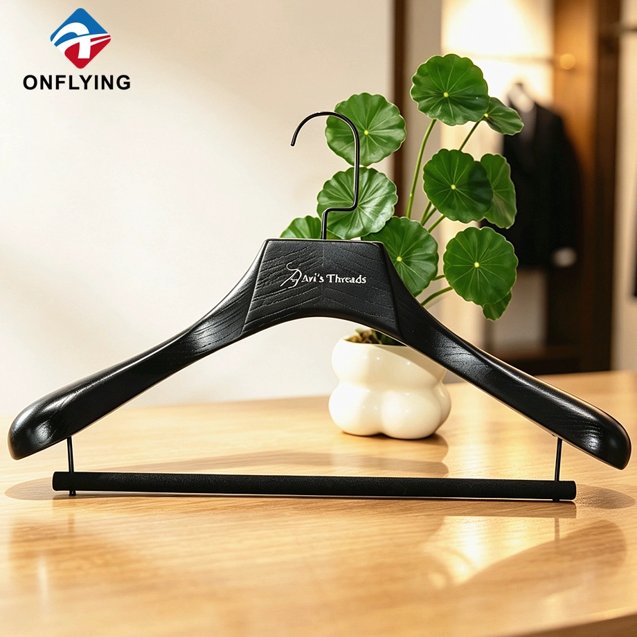 Solid Wooden Suit Hanger manufacturer