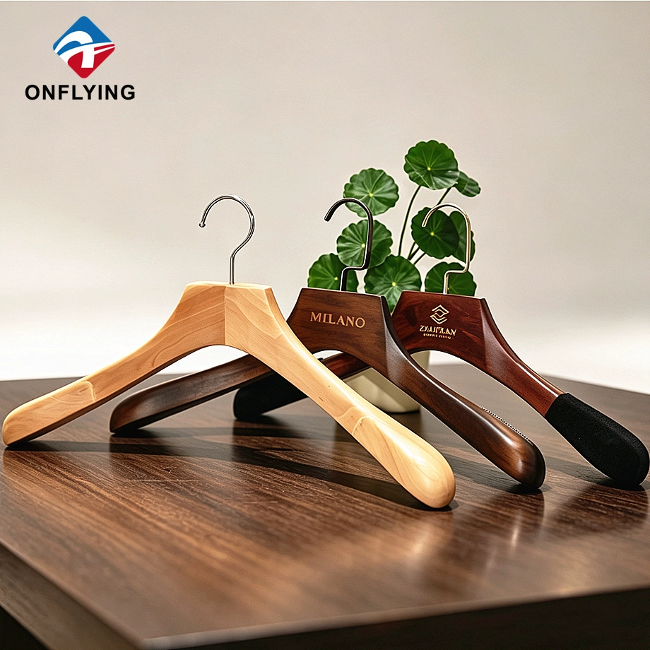 Wooden Coat Hanger Set factory