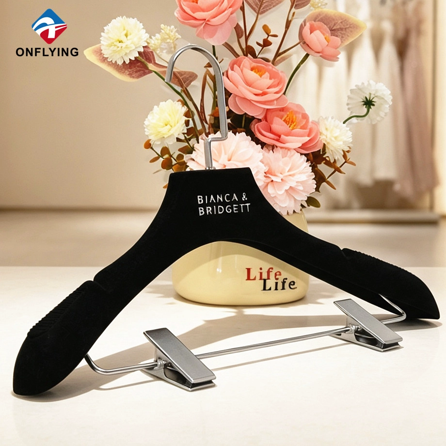 Flocked Skirt Hanger manufacturer