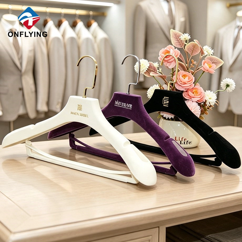 Velvet Colored Hanger Set factory