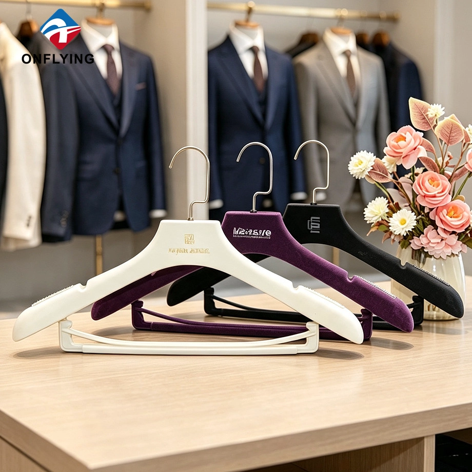 Velvet Colored Hanger Set factory