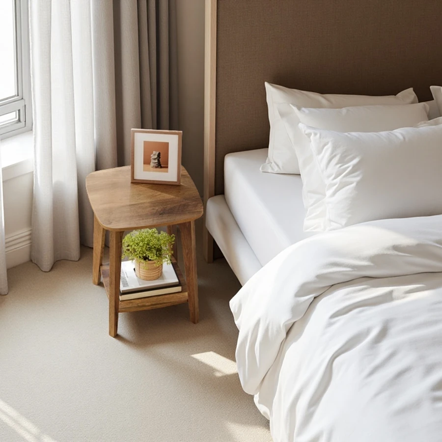 Wholesale Side Table, Small Square End Table, Nightstand for Small Spaces