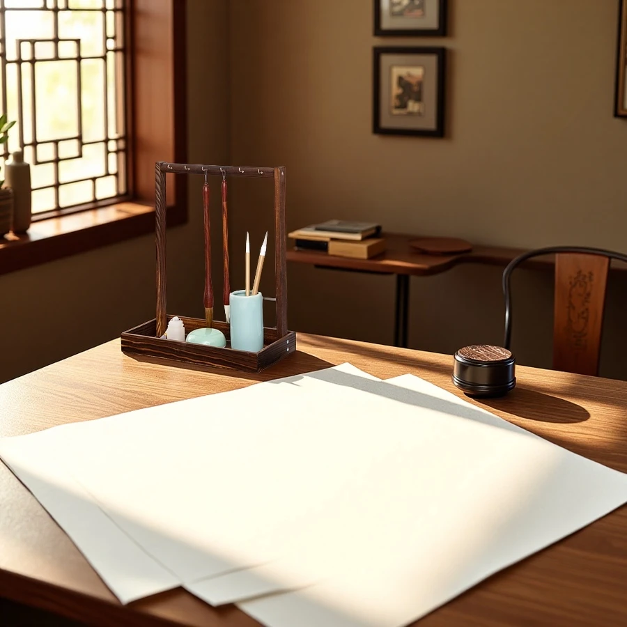 Wholesale Chinese Calligrapghy Brush Hanger Drawing Brush Holder