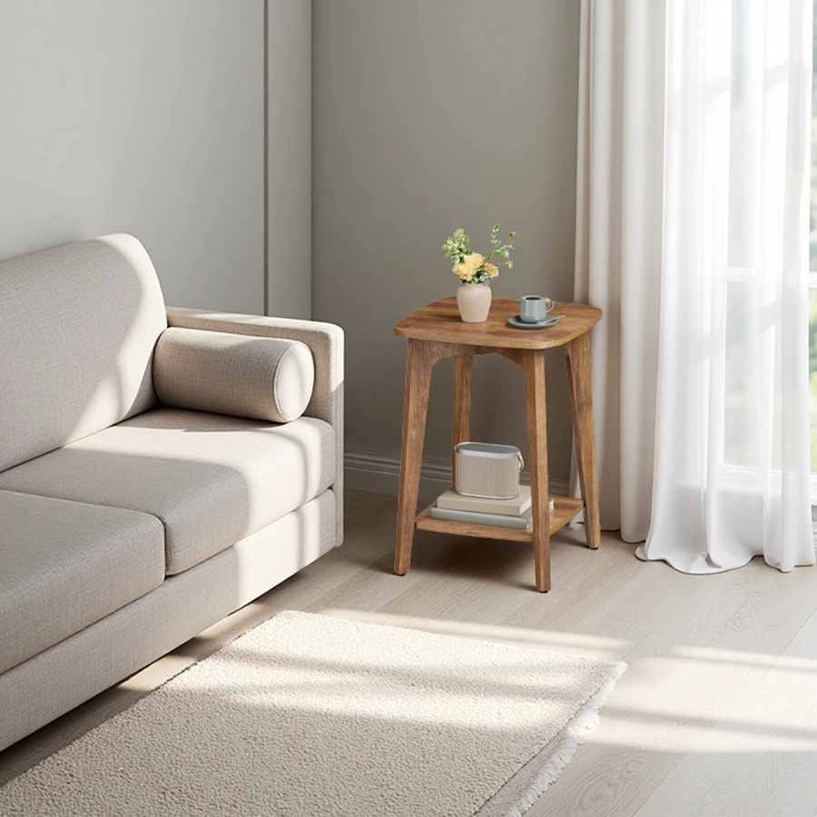 Wholesale Side Table, Small Square End Table, Nightstand for Small Spaces