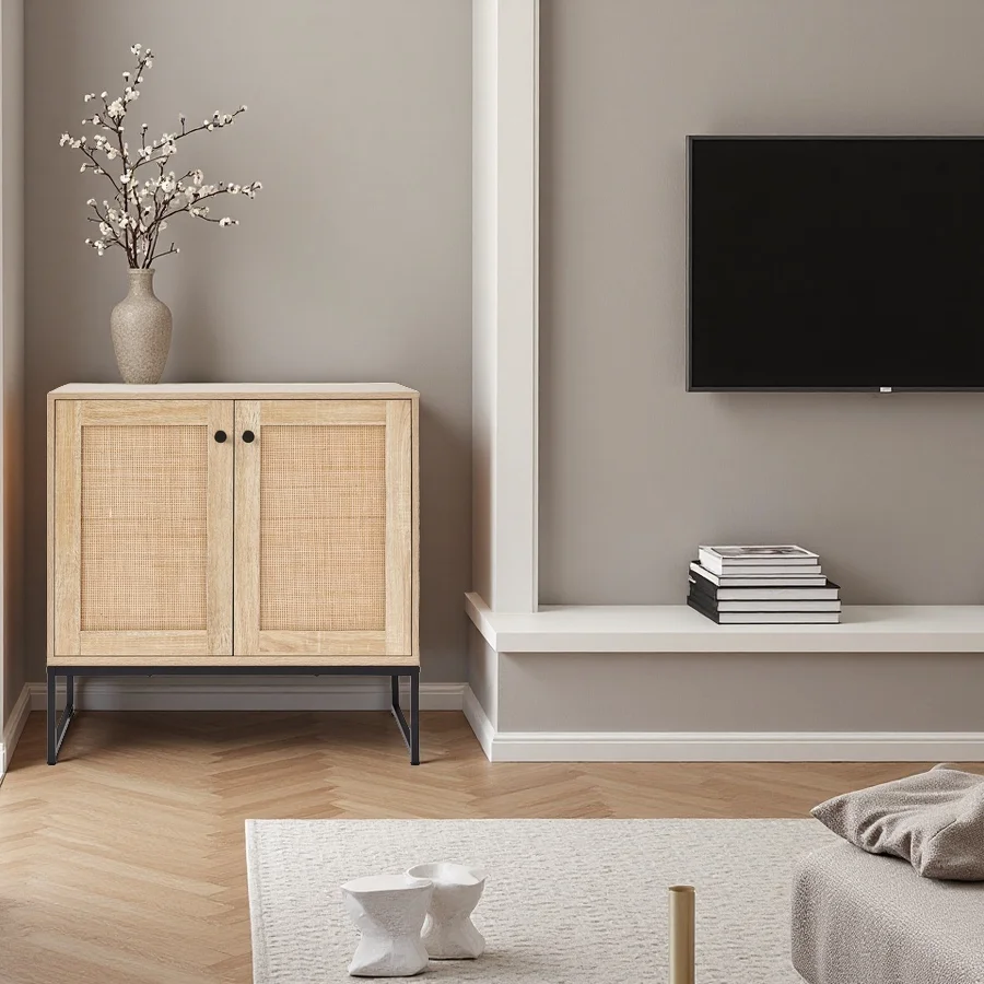 Wholesale Solid Wood Cabinet, Wooden Storage Sideboard, Multifunctional Cupboard