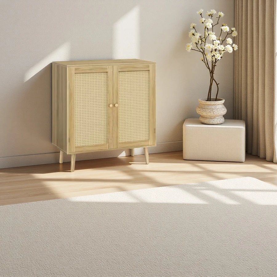 Wholesale Storage Cabinet, Sideboard Buffet Cabinets with Storage, Storage Cabinet with Rattan Decor Doors