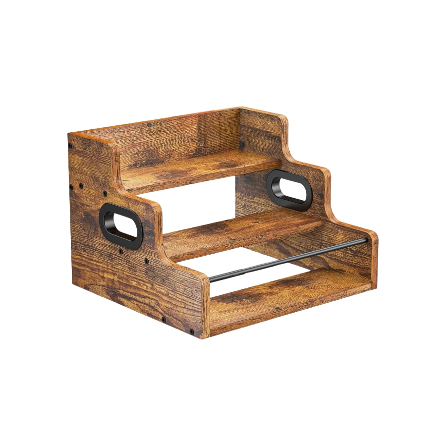 The integration of minimalist aesthetics and practical functions, the new display rack helps to revitalize the space