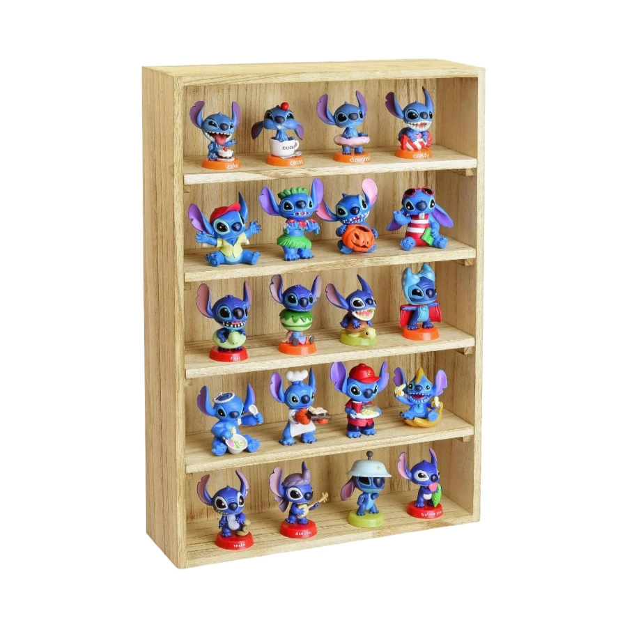 Wholesale Wooden Wall-Mounted Display Shelves Rack for Collectibles-Figures