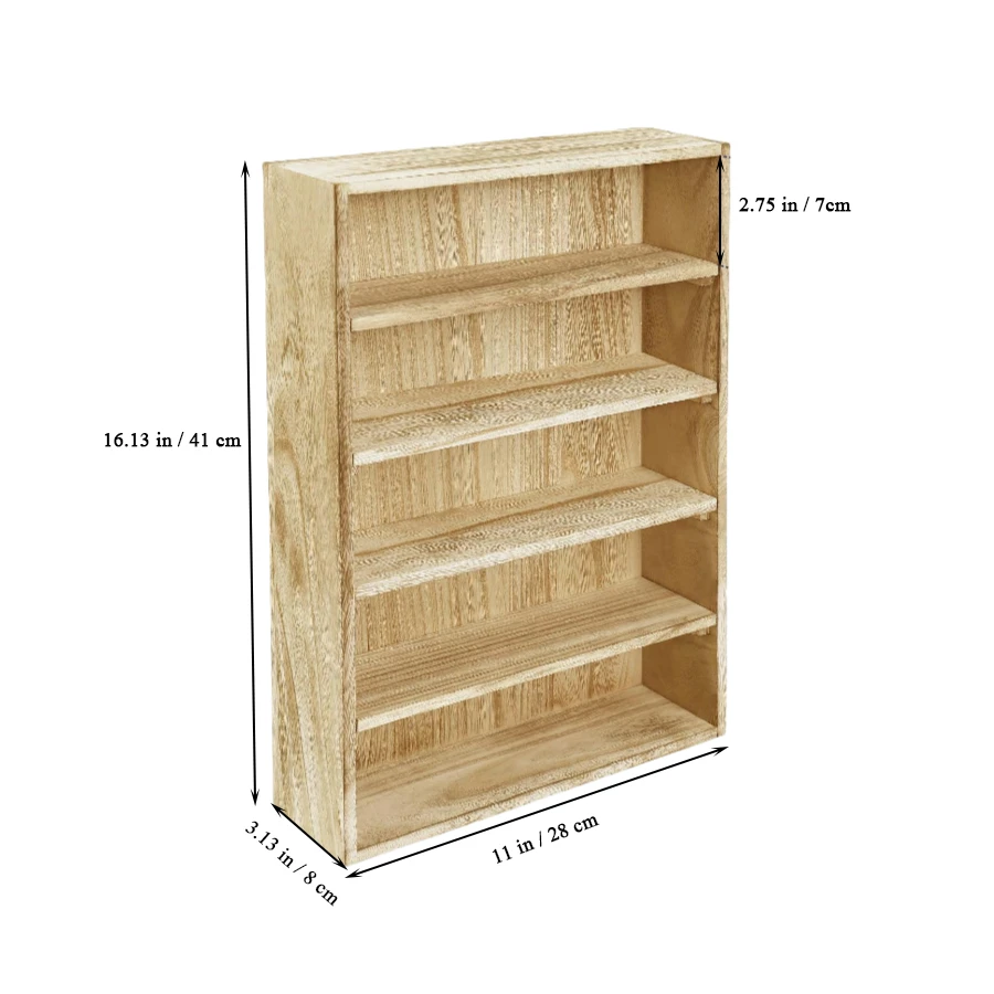 Wholesale Wooden Wall-Mounted Display Shelves Rack for Collectibles-Figures