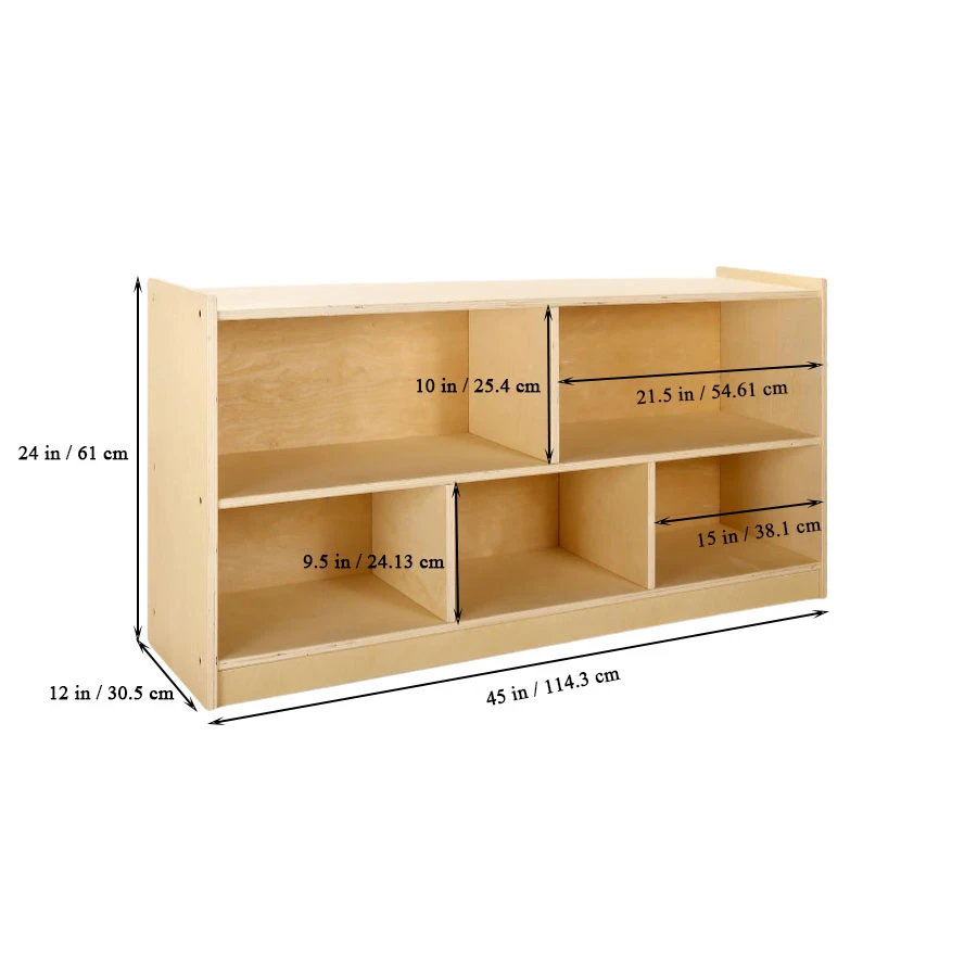 Wholesale Wooden Storage Cabinet, Montessori Bookshelf, Kids Toy Storage Organizer Book Shelf