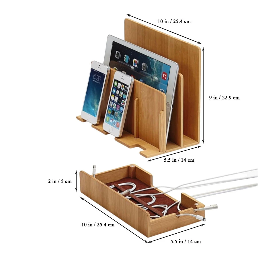 Wholesale Multi-Device Charging Station Dock & Organizer: Universal for Laptops, Tablets, and Phones