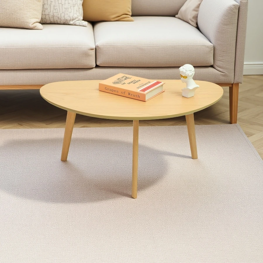 Wholesale Minimalist Modern Small Oval Coffee Table for Living Room Center
