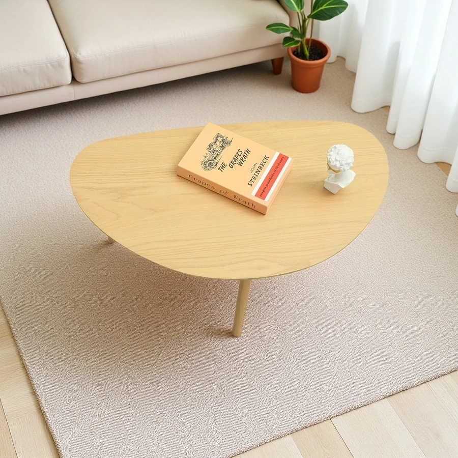 Wholesale Minimalist Modern Small Oval Coffee Table for Living Room Center