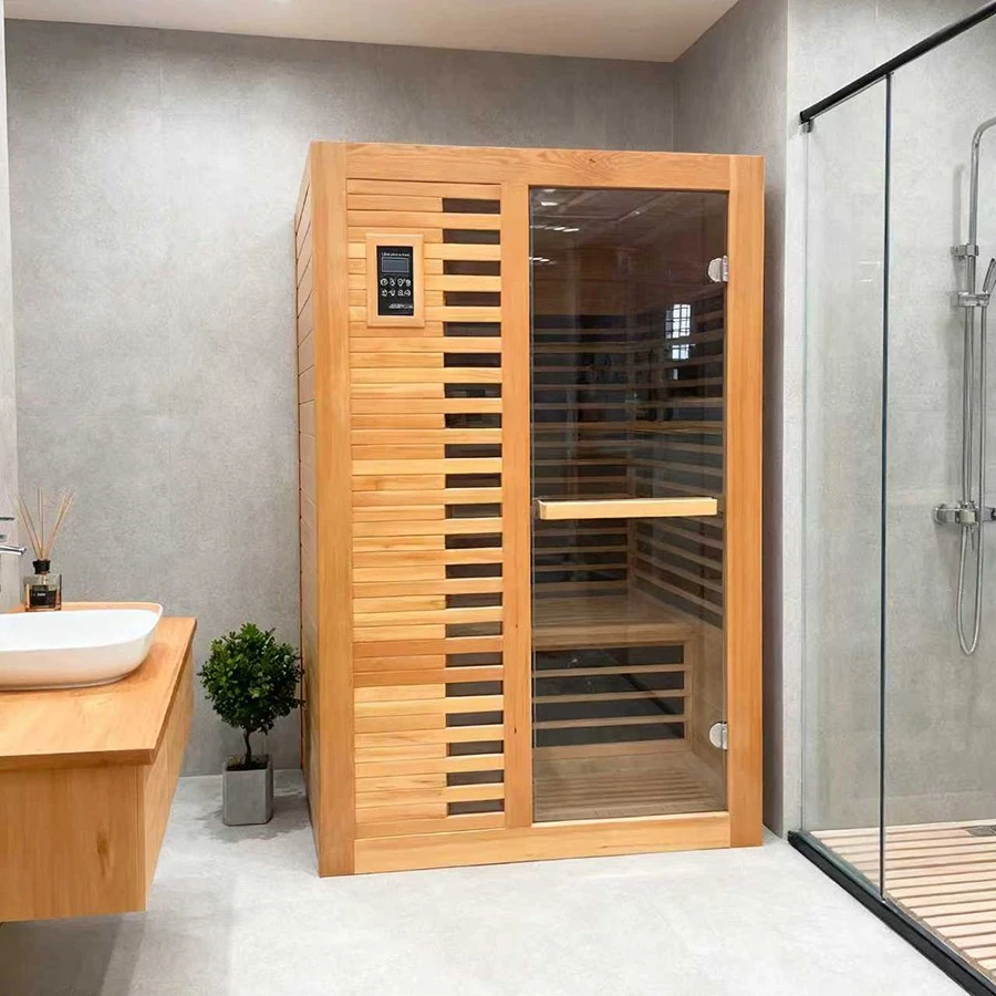 Customized Luxury Traditional 2 Person Cube Sauna Room