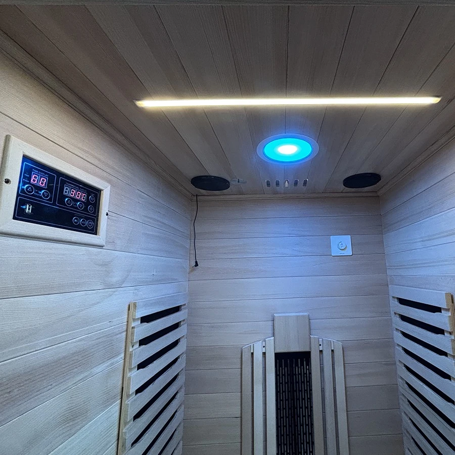 Factory Direct Sale Indoor Dry Steam Infrared Sauna Room