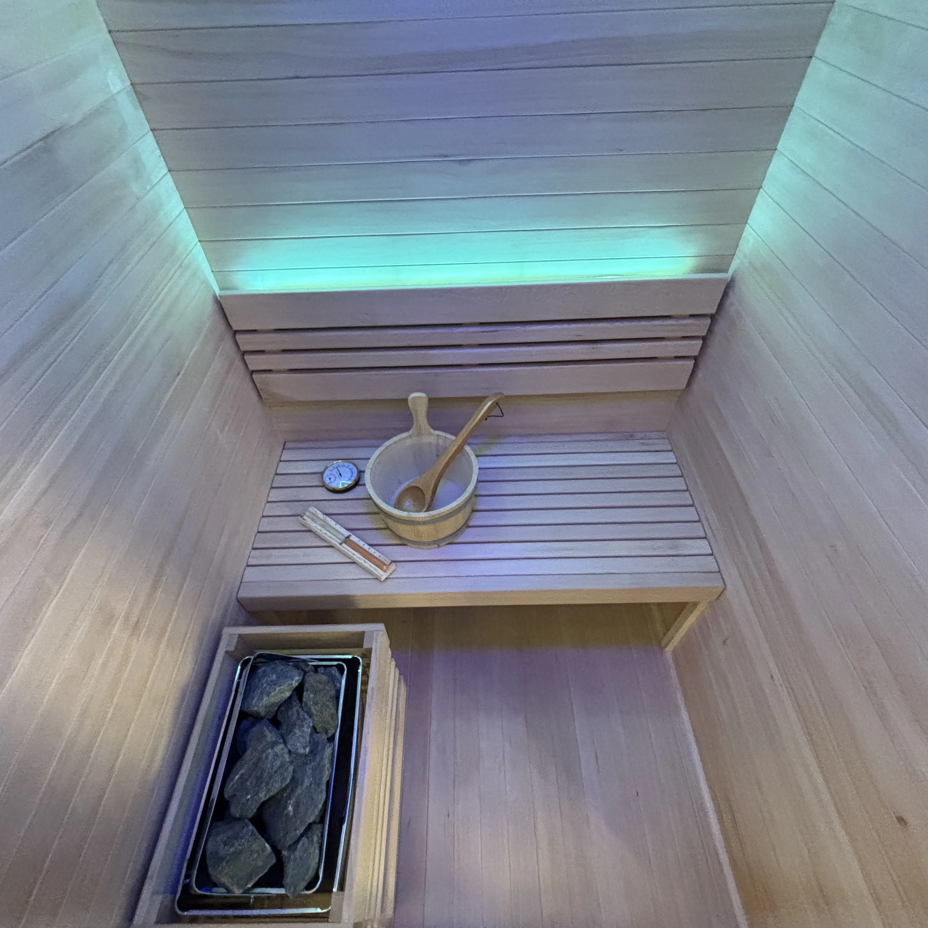 Wholesale Modern Design 2 Person Indoor Sauna Room with Sauna Stove
