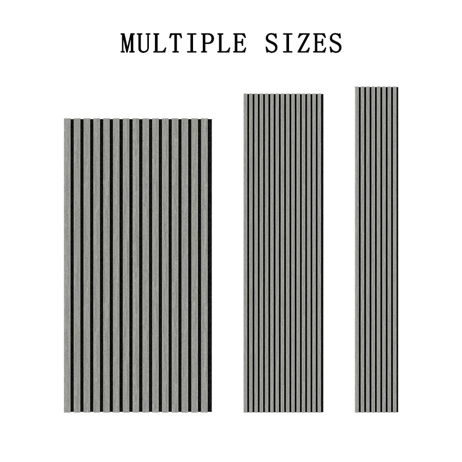 Wholesale Acoustic Slat Panel Wood Modern Interior Sound Proof Wall Decoration