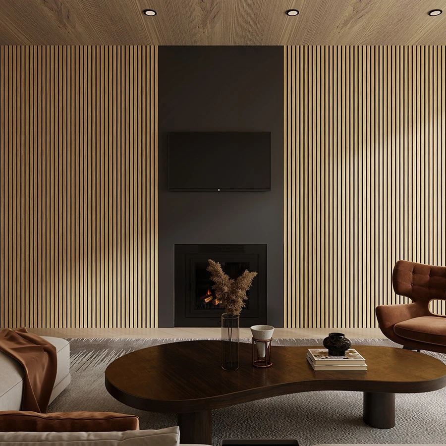 Wholesale Good Quality Vertical Wood Slats Acoustic Panels for Office