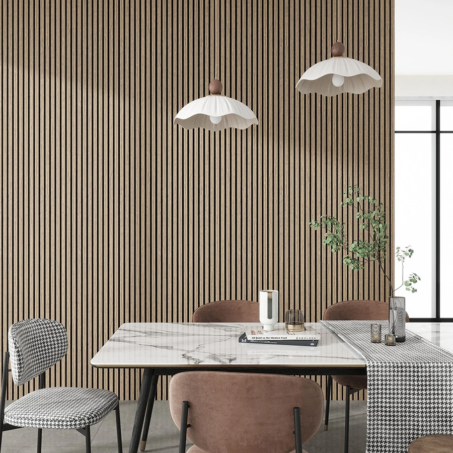 Wholesale Acoustic Panels Wood Slat Panels for Quiet Room